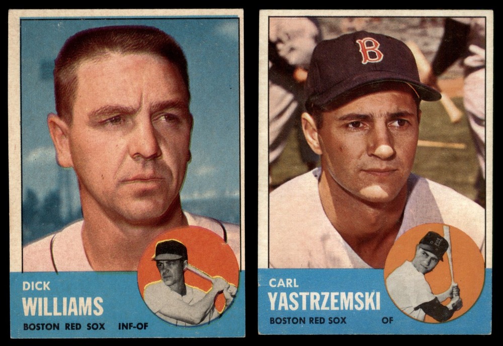 1963 Topps Boston Red Sox Team Set 3.5 - VG+ 6883675
