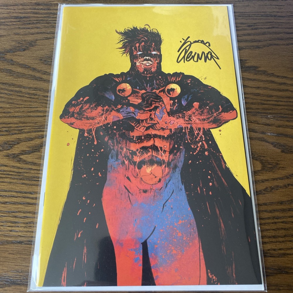 Vanish #4 Signed by Ryan Stegman Cover F 1:50 DW Johnson Virgin Variant NM w/COA