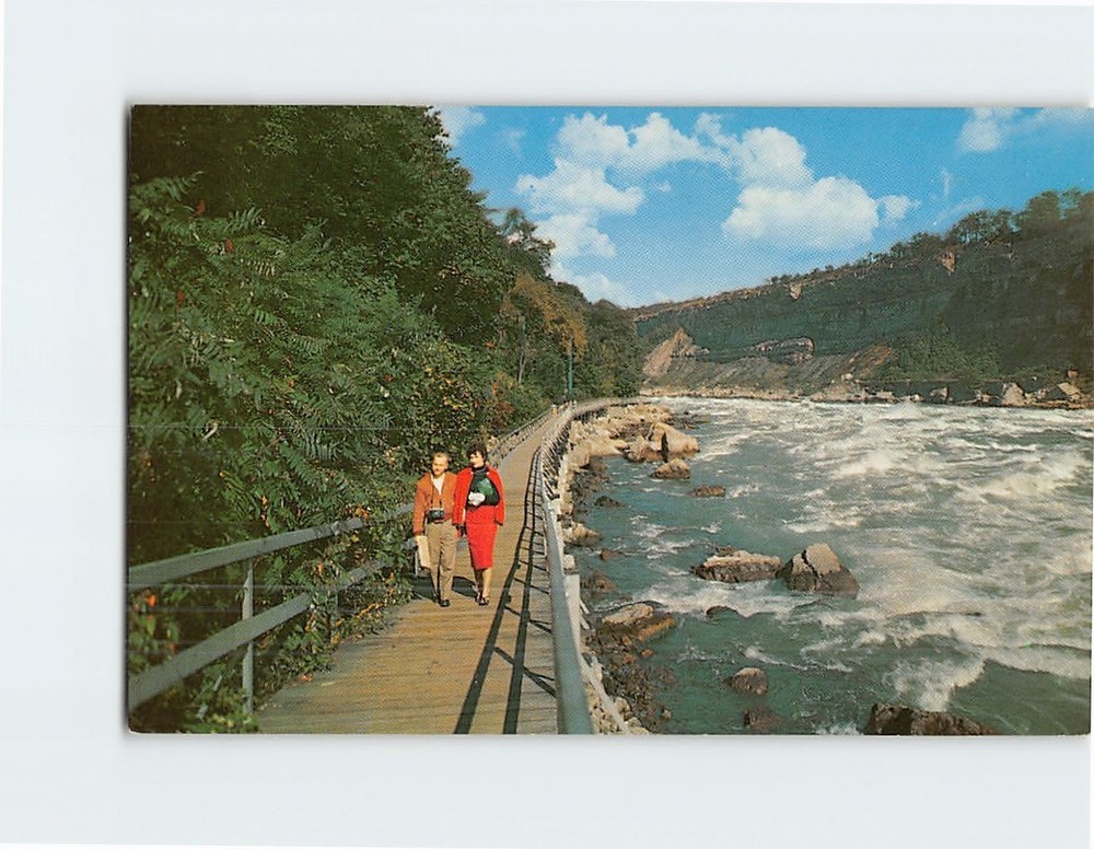 Postcard Whirlpool Rapids and Great Gorge Trip Niagara Falls Canada
