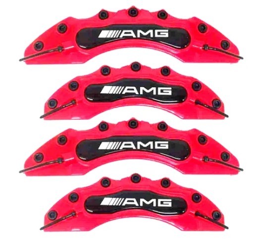 Brake Caliper Covers for Mercedes 4 Matic C E ML GLA GLB GLC GLE S AMG Class SLK