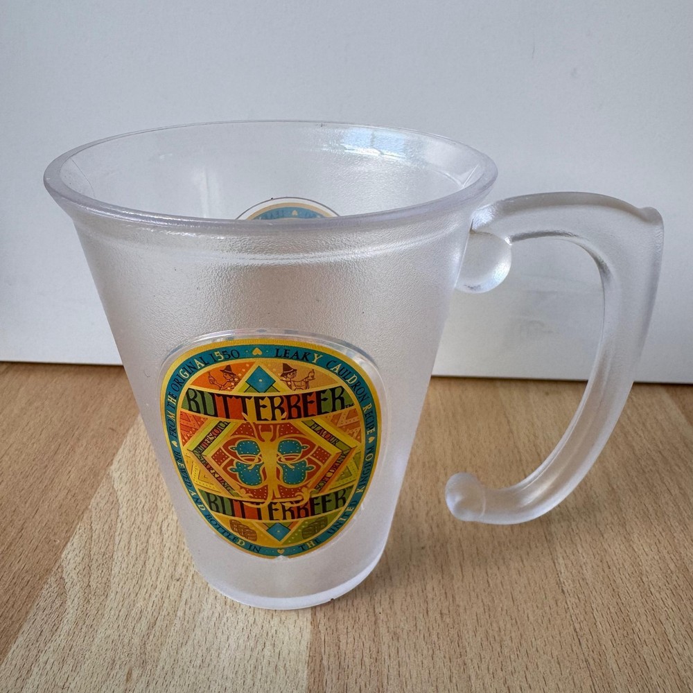 Officially licensed Harry Potter Butterbeer Plastic Wizarding World Mug Cup