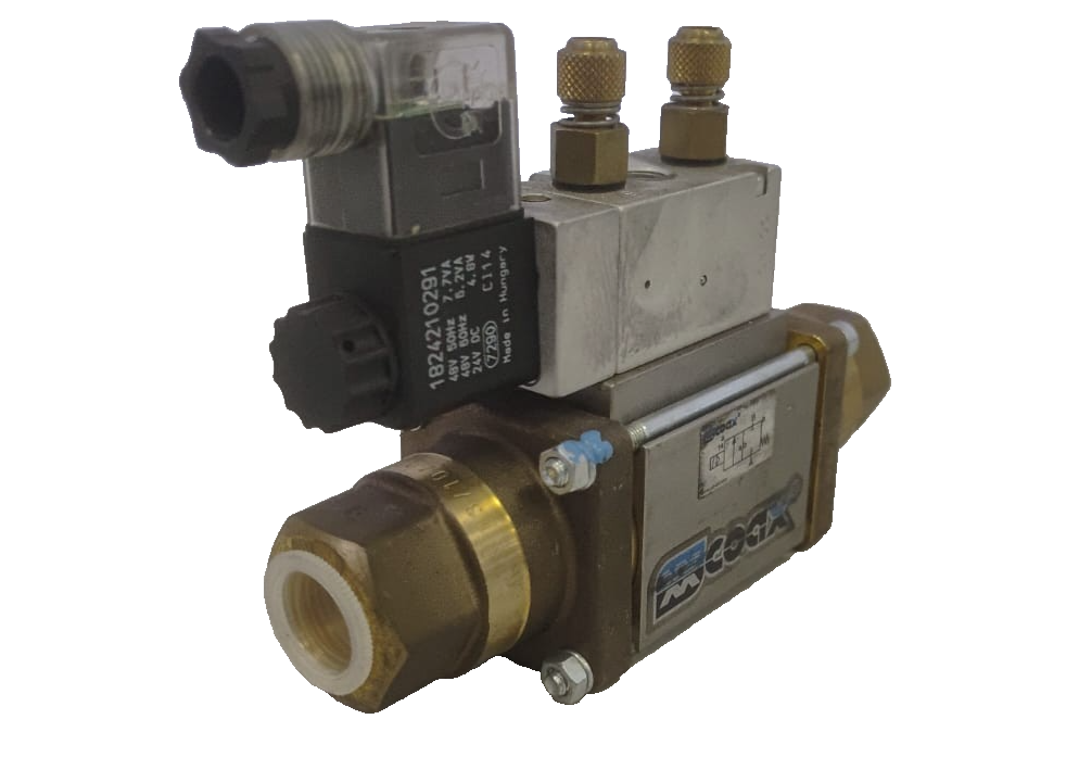 COAX Müller 5-VMK 10 NC Solenoid Valve G1/2 24V DC 0-80 Bar Emulsion 515693