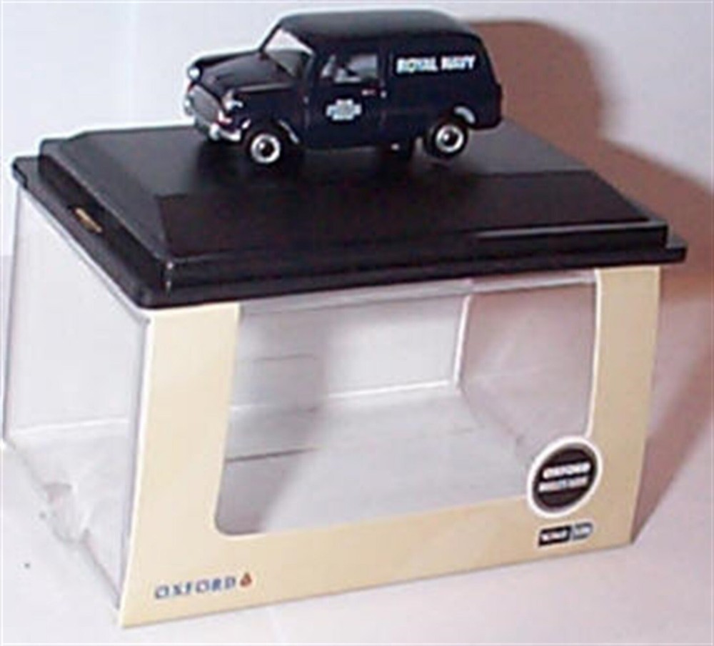 Mini Van Royal Navy Blue 1-76 Scale Mib Oxford 76MV032 New in Case Brighton