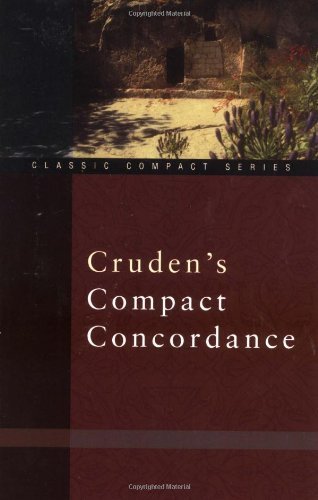 Cruden's Compact Concordance By Alexander Cruden