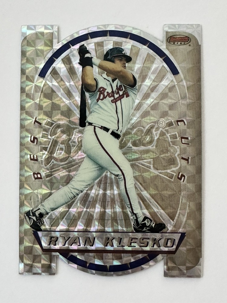 1996 Bowman's Best  RYAN KLESKO Die-Cut Prime Cut Atomic Refractor  #6