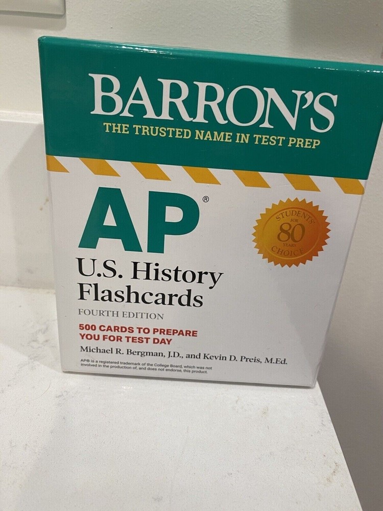 NEW AP U.S. History Flashcards, Fourth Edition