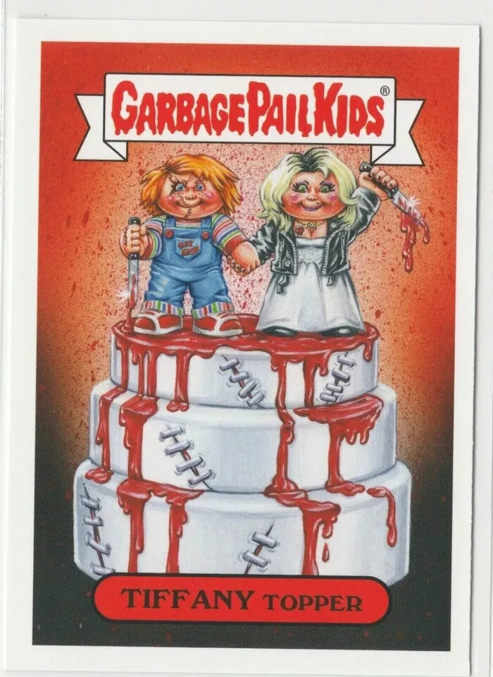 Tiffany Topper #2b Garbage Pail Kids GPK 2019 Revenge of Oh the Horror-ible