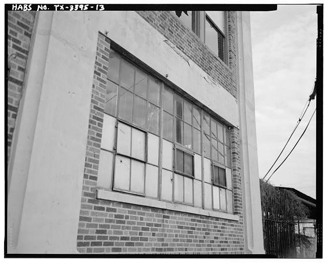 13. FIRST FLOOR WINDOW, EAST MAIN ENTRANCE, SOUTH FRONT 1993 - M-K-T Freight