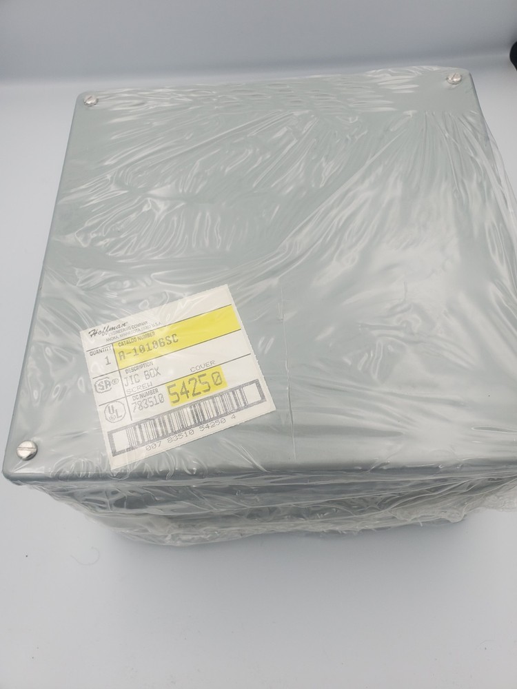 HOFFMAN A10106SC Enclosure Mtllc 10In.Hx10In.Wx6In.D