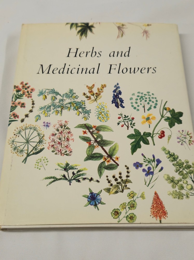 1973 HERBS and MEDICINAL FLOWERS Matthias Hermann Redoute Daffinger Engravings