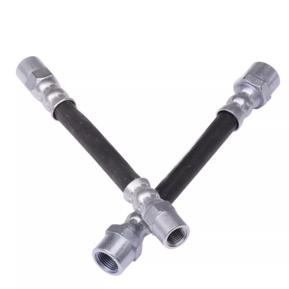 2Pcs Rear Brake Hydraulic Hose 34321162612 34321162616 For BMW 525i E39 E38 E31)