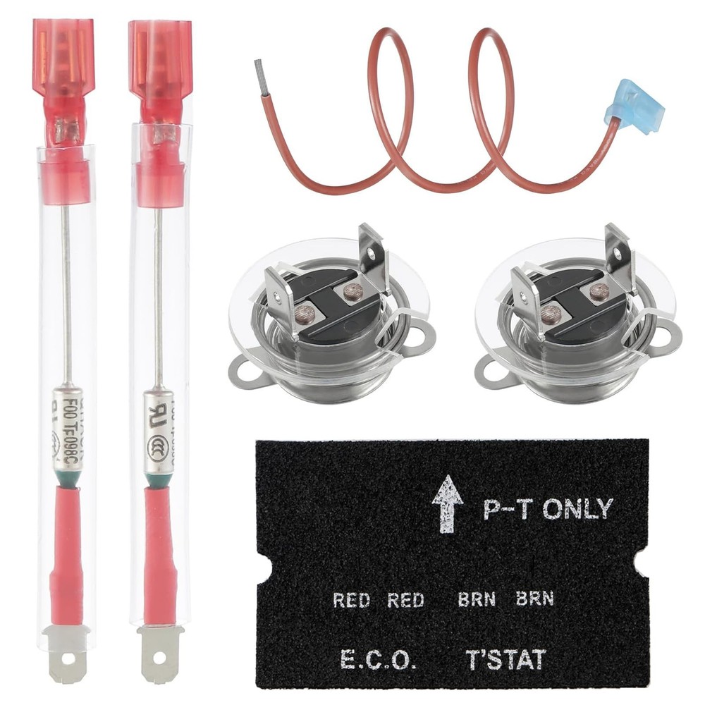 RV Water Heater Thermal Cutoff & ECO Thermostat Assembly Kit for Atwood Gas/E...