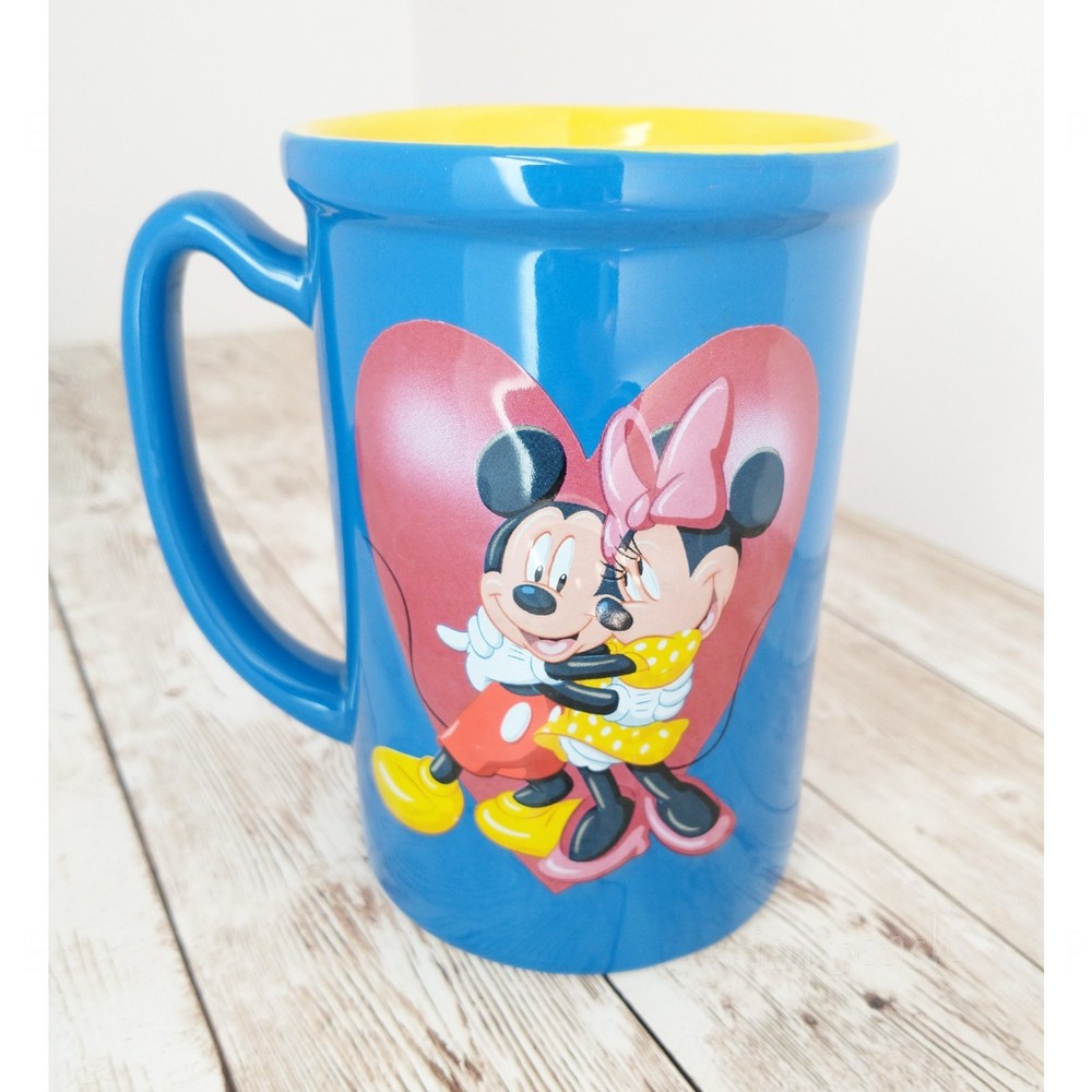 Disney Mickey Minnie Mouse Sweethearts Mug 16oz Coffee Tea Cocoa Cup Collectible