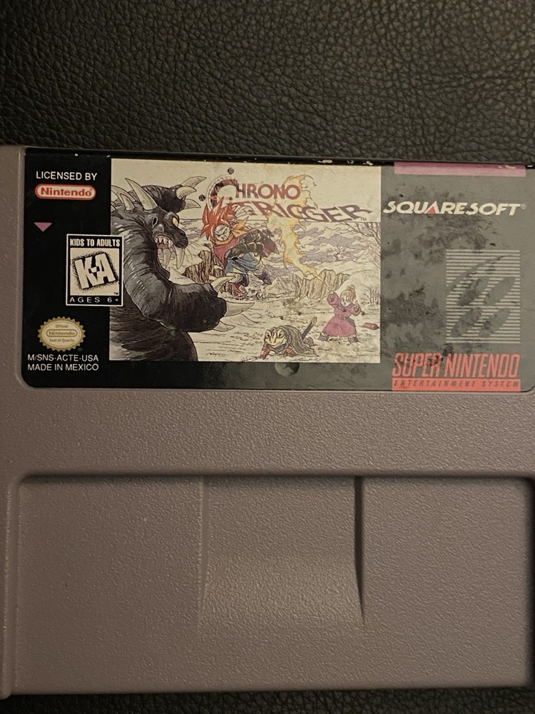Chrono Trigger (Super Nintendo Entertainment System, 1995) SNES  TESTED