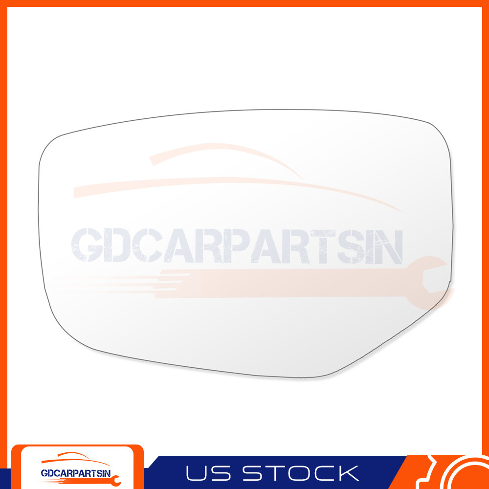 View Flat Mirror Replacement Glass Fits 2013-17 HONDA ACCORD COUPE Left Side LH