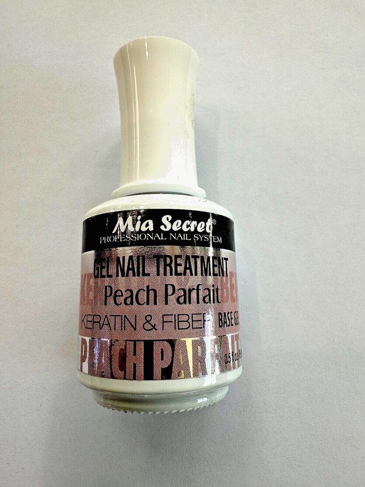 Mia Secret Gel Nail Treatment  Peach Parfait Keratin Base Gel ( 0.5 oz /15ML)