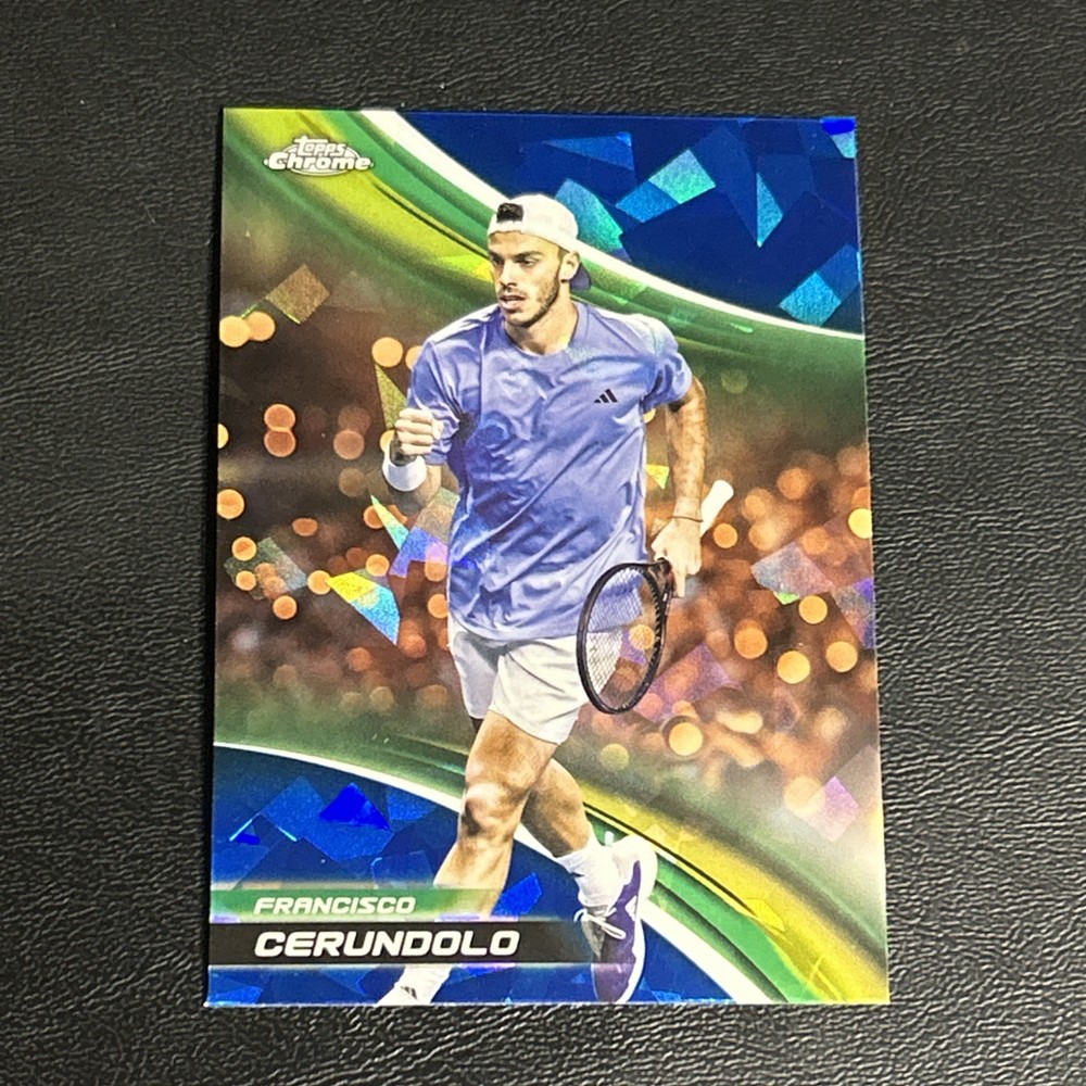 2025 Topps Chrome Sapphire Francisco Cerundolo