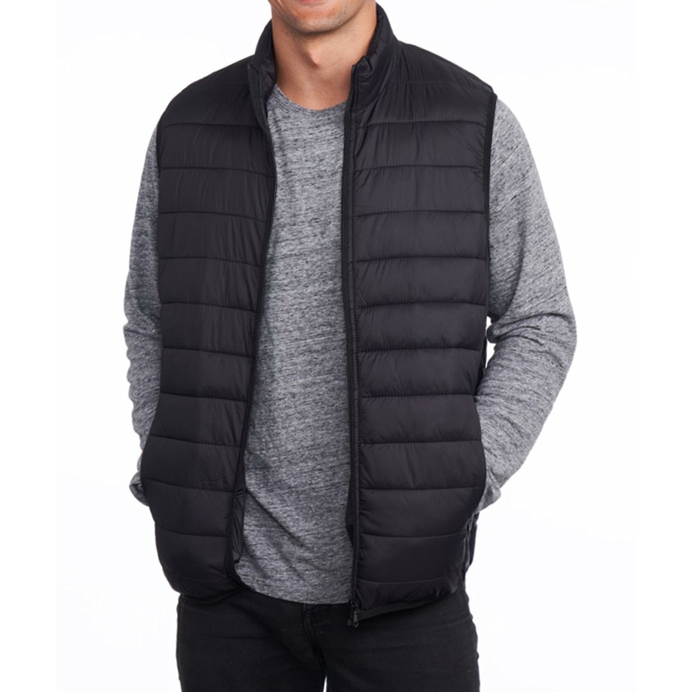 Alpine Swiss Clark Mens Puffer Vest Down Alternative Water Resistant Packable