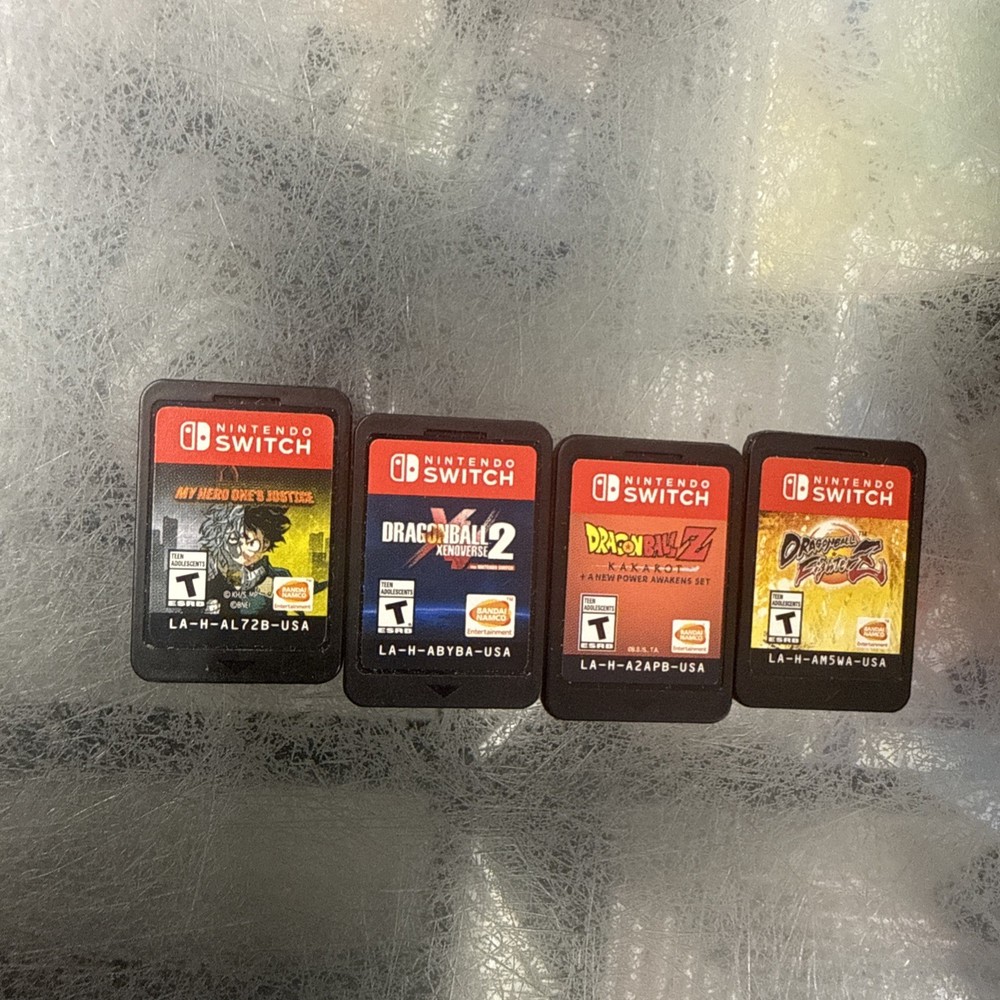 Anime Fighting Game Bundle Lot Nintendo Switch NAMCO