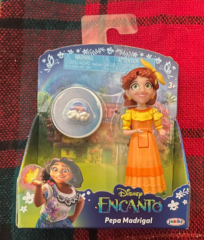 Pepa Madrigal Disney Encanto 3 Inch Figure Doll NEW IN BOX - Jakks with Cloud