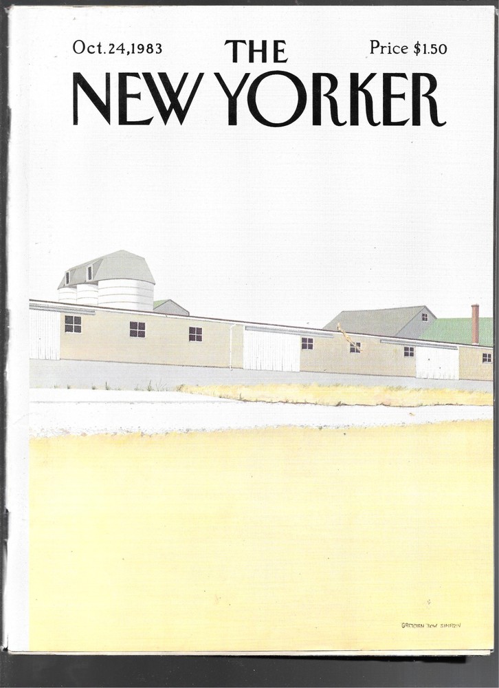 The New Yorker Magazine October 24 1983 (Vg) More New Yorkers In My Ebay Store