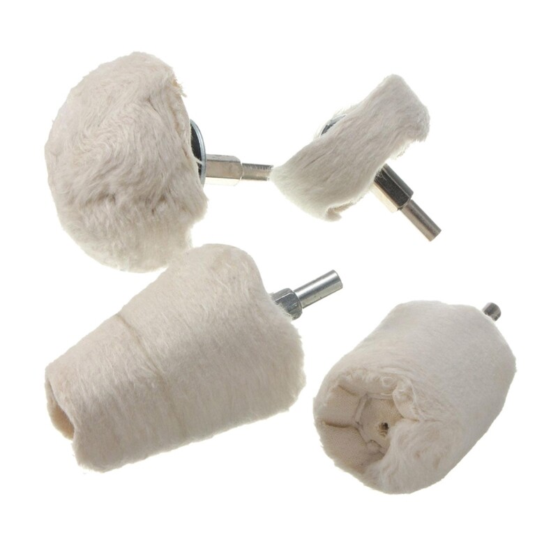 Sturdy Polishing Wheel Set Fabric Polishing Tool for DIY and Professional Use