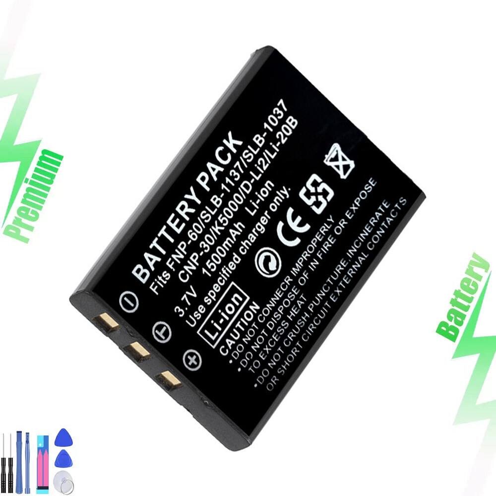 NP-60 Battery Pack for Fuji Fujifilm Finepix F410 M603 50i 601 Pentax D-L12