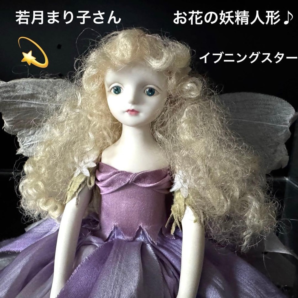 Wakatsuki Mariko's creative flower fairy doll bisque doll #973071