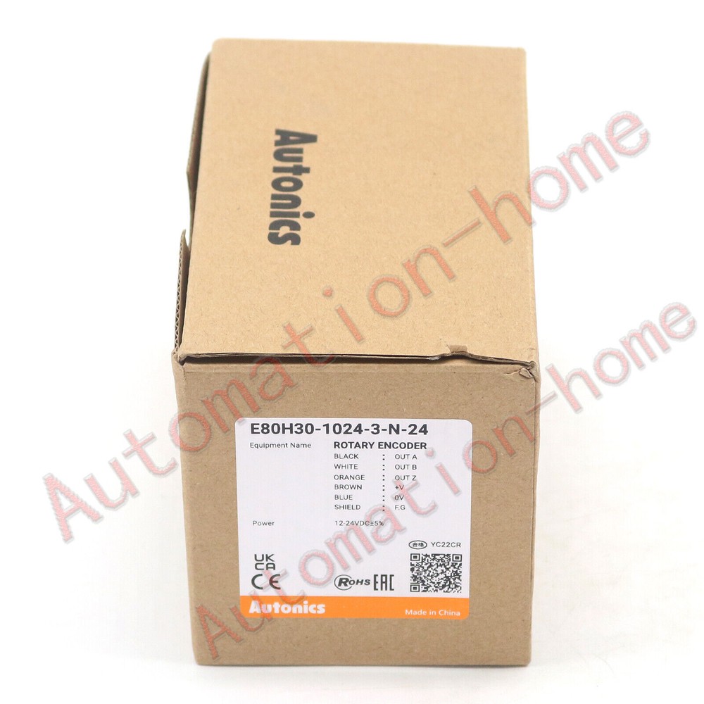 1pcs New AUTONICS E80H30-1024-3-N-24 Rotary Encoder In Box #A6-37