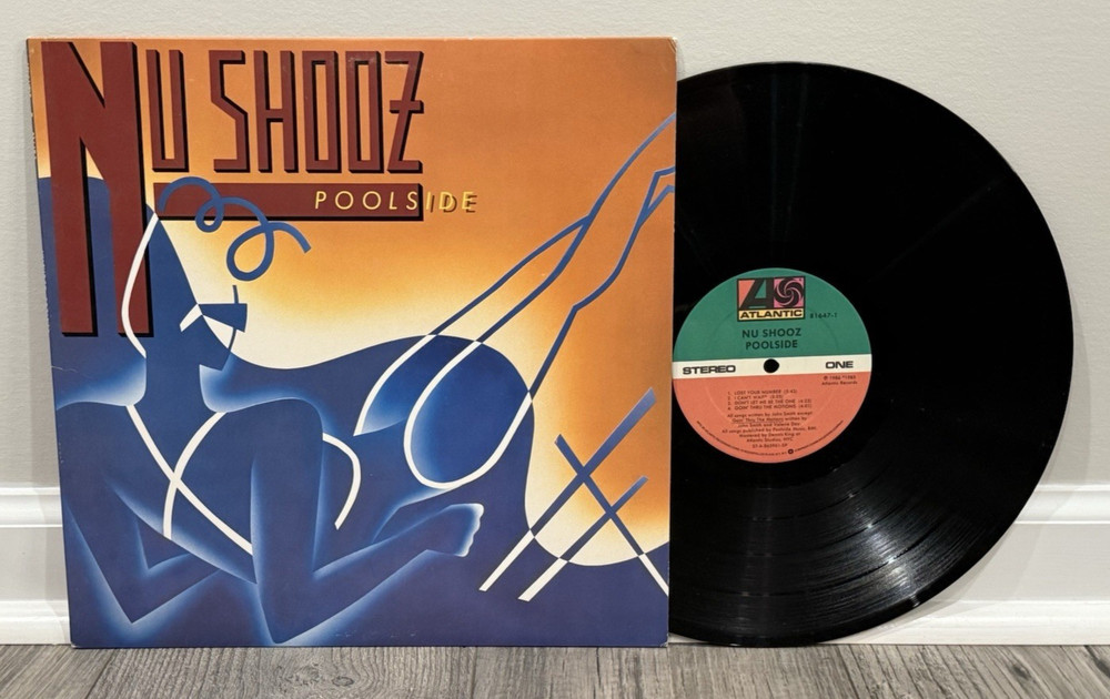 Nu Shooz - Poolside LP Stereo Vinyl Record Atlantic 7 81647-1 (W/ I Can't Wait)