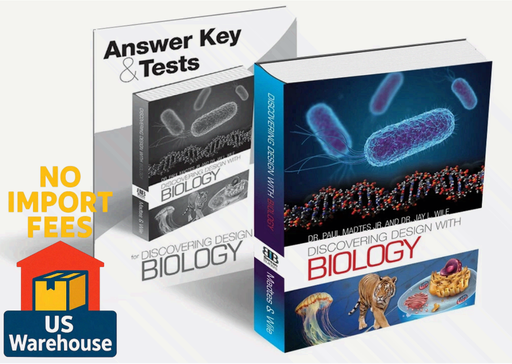 Discovering Design With Biology Set - Highschool Wile Tests/Text Berean Builders