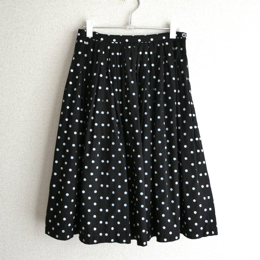 COMME des GARCONS Skirt tricot dot polka dot skirt size M
