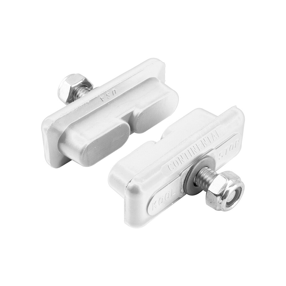 Kool Stop CONTINENTAL brake BMX pads for mag wheels Skyway Tuff ACS * WHITE