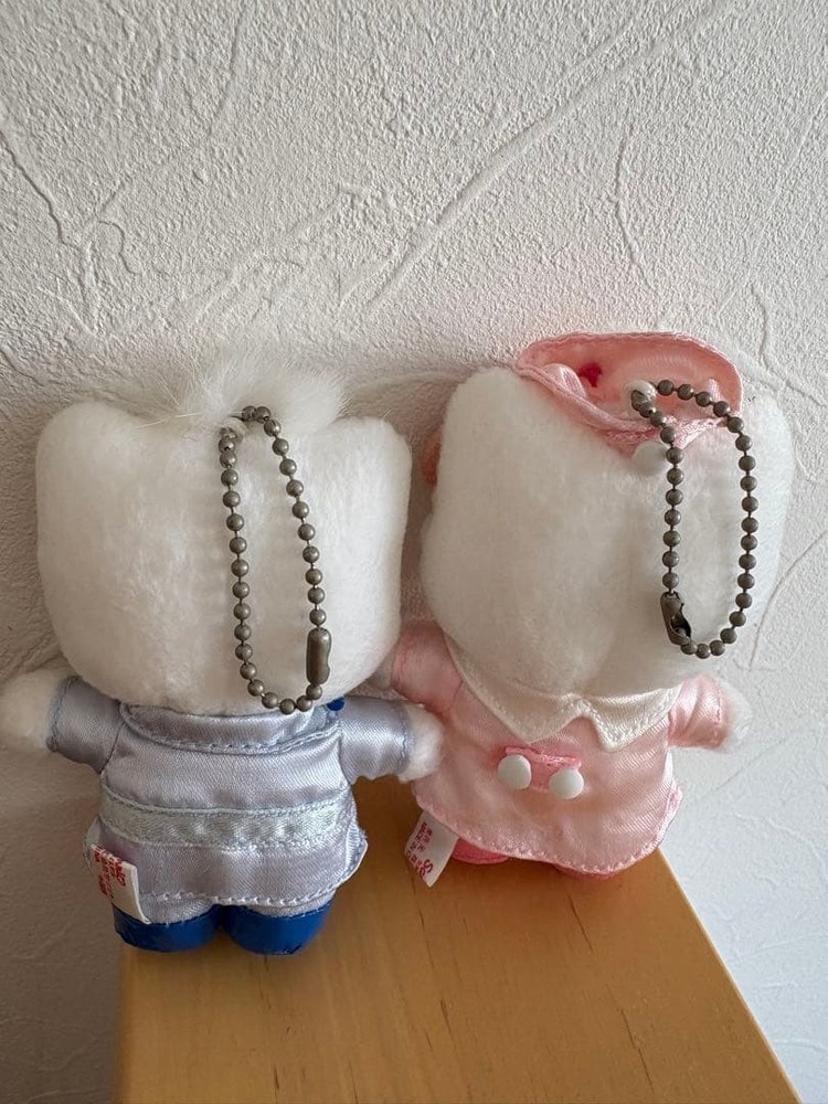 Hello Kitty and Dear Daniel Nurse Doctor Mascot Plush Set Sanrio mint rare
