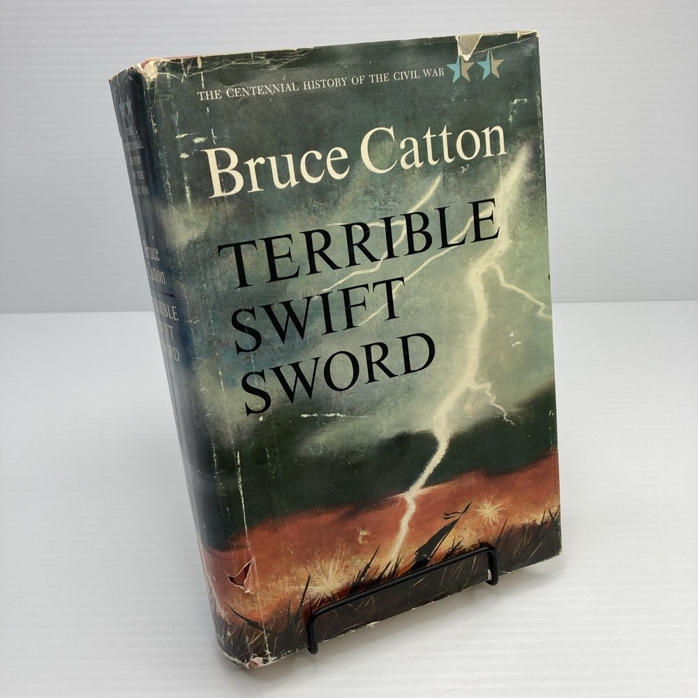 Terrible Swift Sword Bruce Catton Hardcover 1963 History of the Civil War Vol. 2