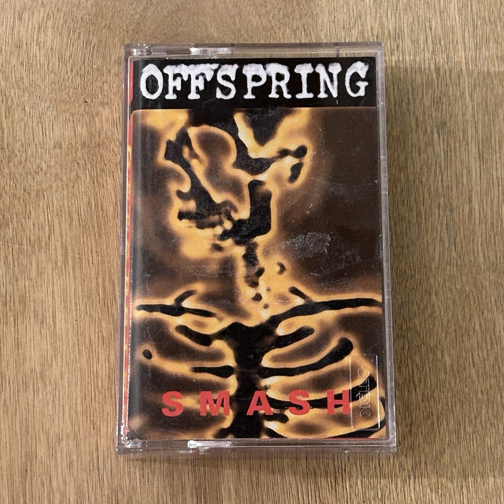 The Offspring Smash Cassette Tape Album 1994 Epitaph Records With Original Case