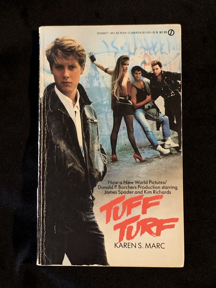 Tuff Turf novelization by Karen S. Marc (1985) MM Signet Paperback