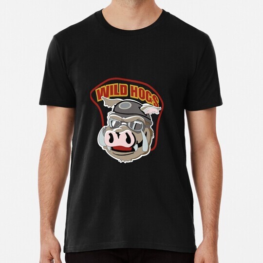 Wild Hogs Logo Size S to 5XL Made in the USA T-Shirt
