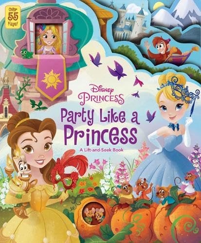 Party Like A Princess: A Lift-and-Seek Book Board book Book The Fast FreeFREE US DELIVERY | ISBN: 1368018963 | Quality Books
