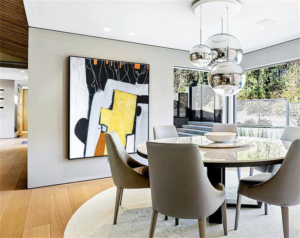 Expressionism Contemporary Modern Painting Wall Art on Canvas Nostalgia