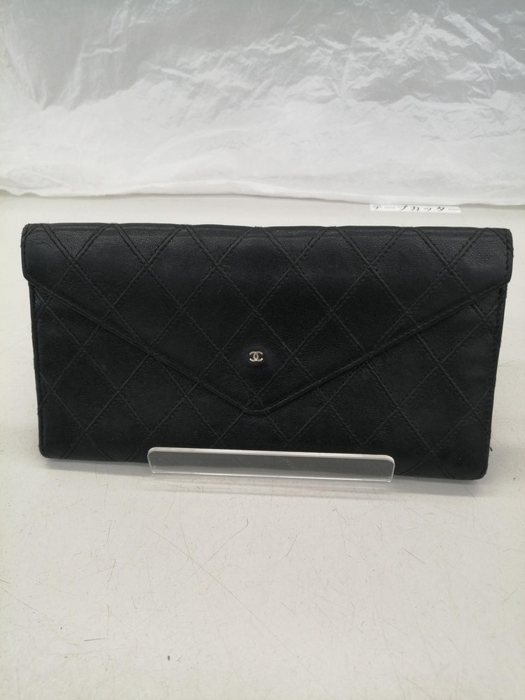 Chanel Bicolore Long Wallet in Timeless Two-Tone Design  