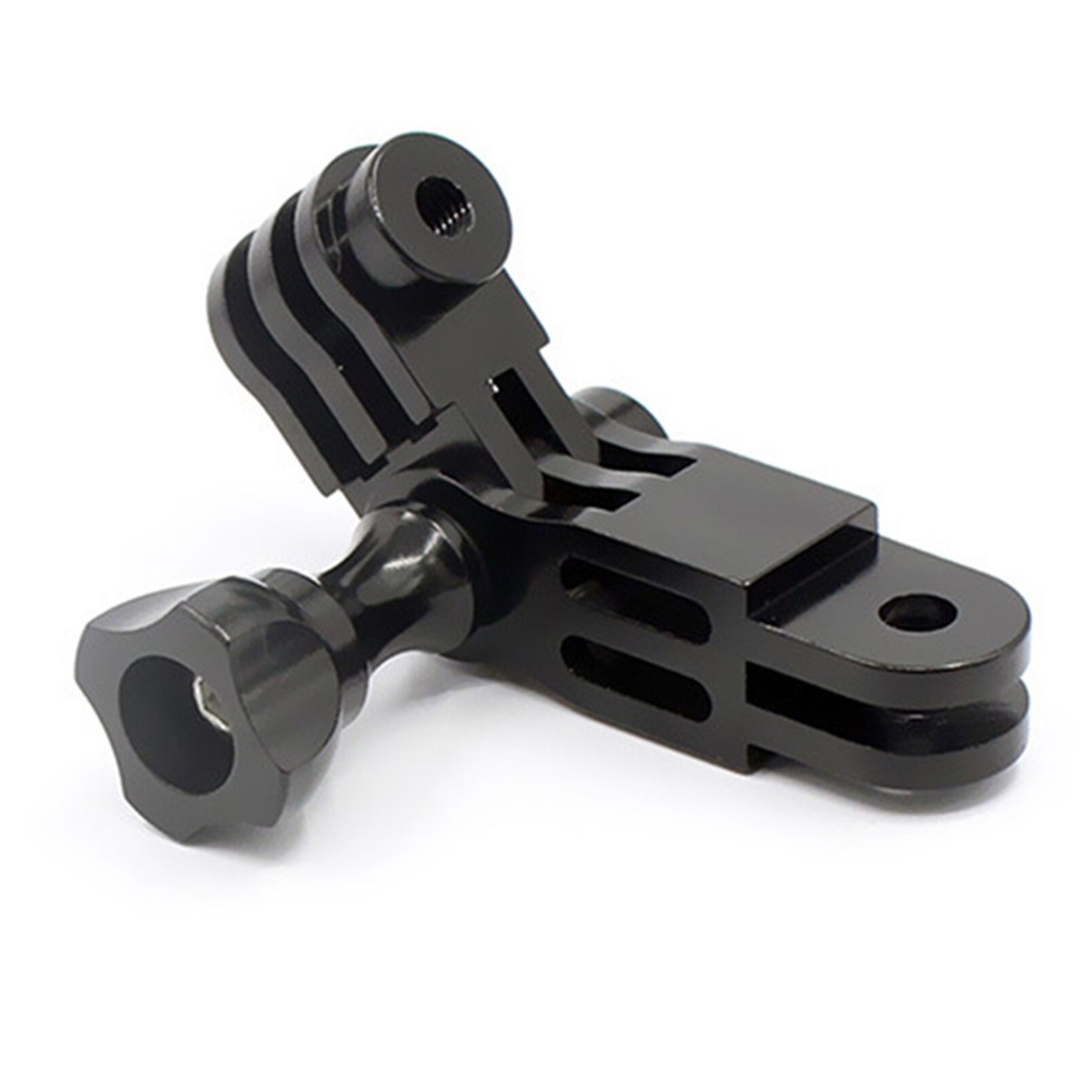 Black 3-Way Adjustable Long And Short Arm Aluminium Adapter For Gopro Part