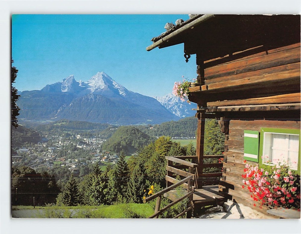 Postcard Berchtesgaden mit Watzmann Berchtesgaden Germany