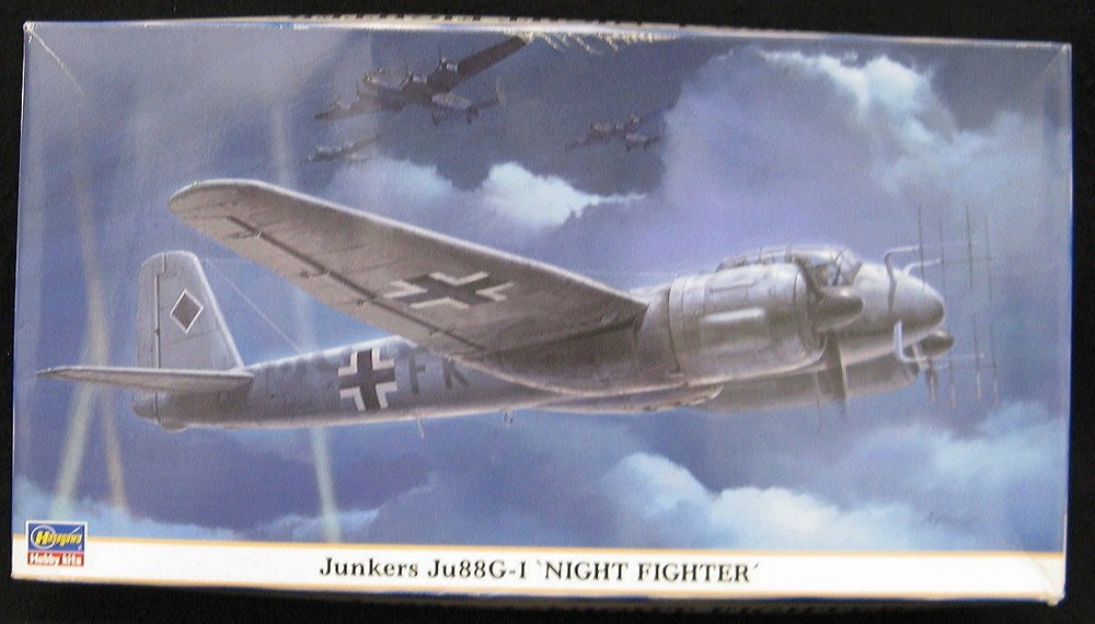 1/72 Hasegawa Models JUNKERS Ju-88G-1 German WWII Night Fighter *MINT*