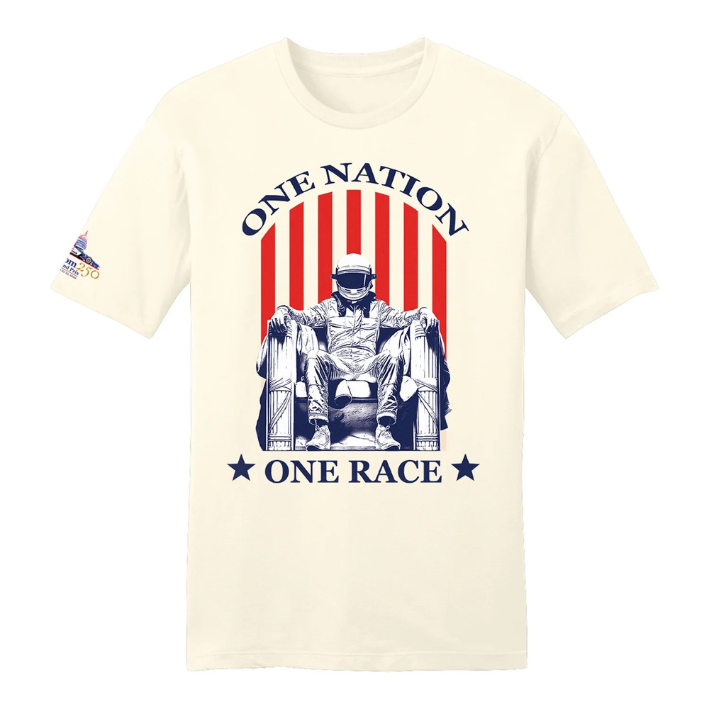 HOT!!! Grand Prix One Nation One Race the 4th of July T-shirt 2D