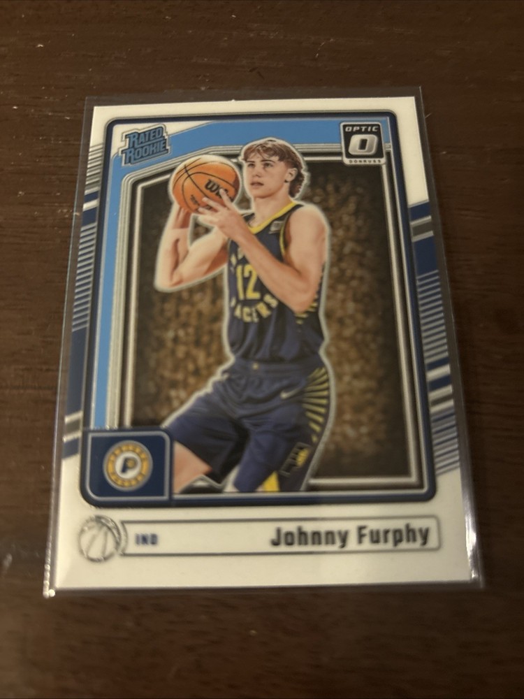 2024-25 Panini Donruss Optic Johnny Furphy Rated Rookie #261 - Indiana Pacers