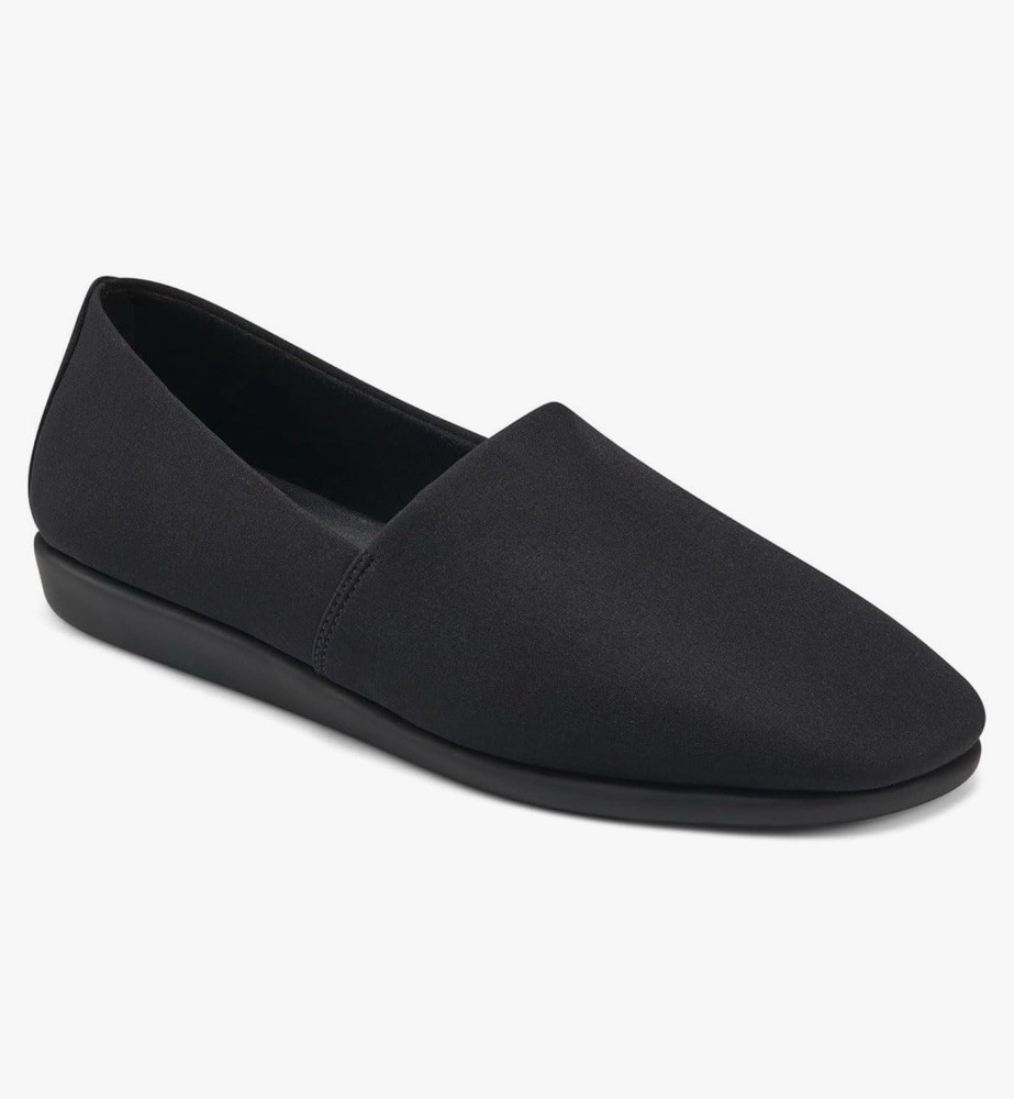 Aerosoles Women's Fabene Loafer Flat Black Size 5.5