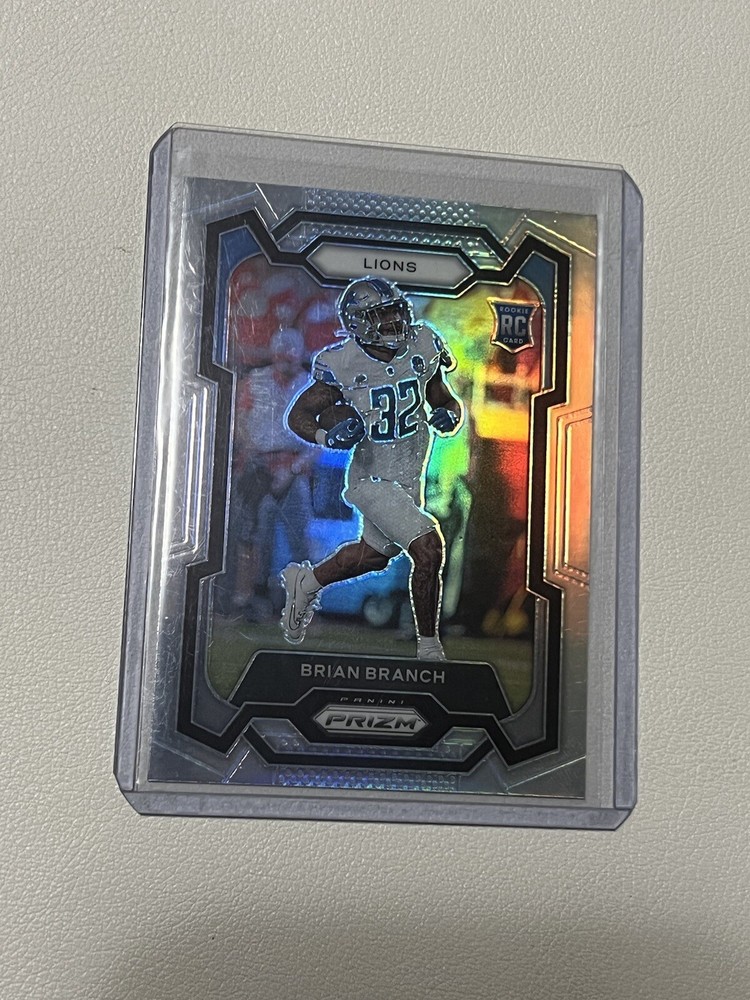 2023 Panini Prizm - Rookies Silver Prizm #328 Brian Branch (RC)