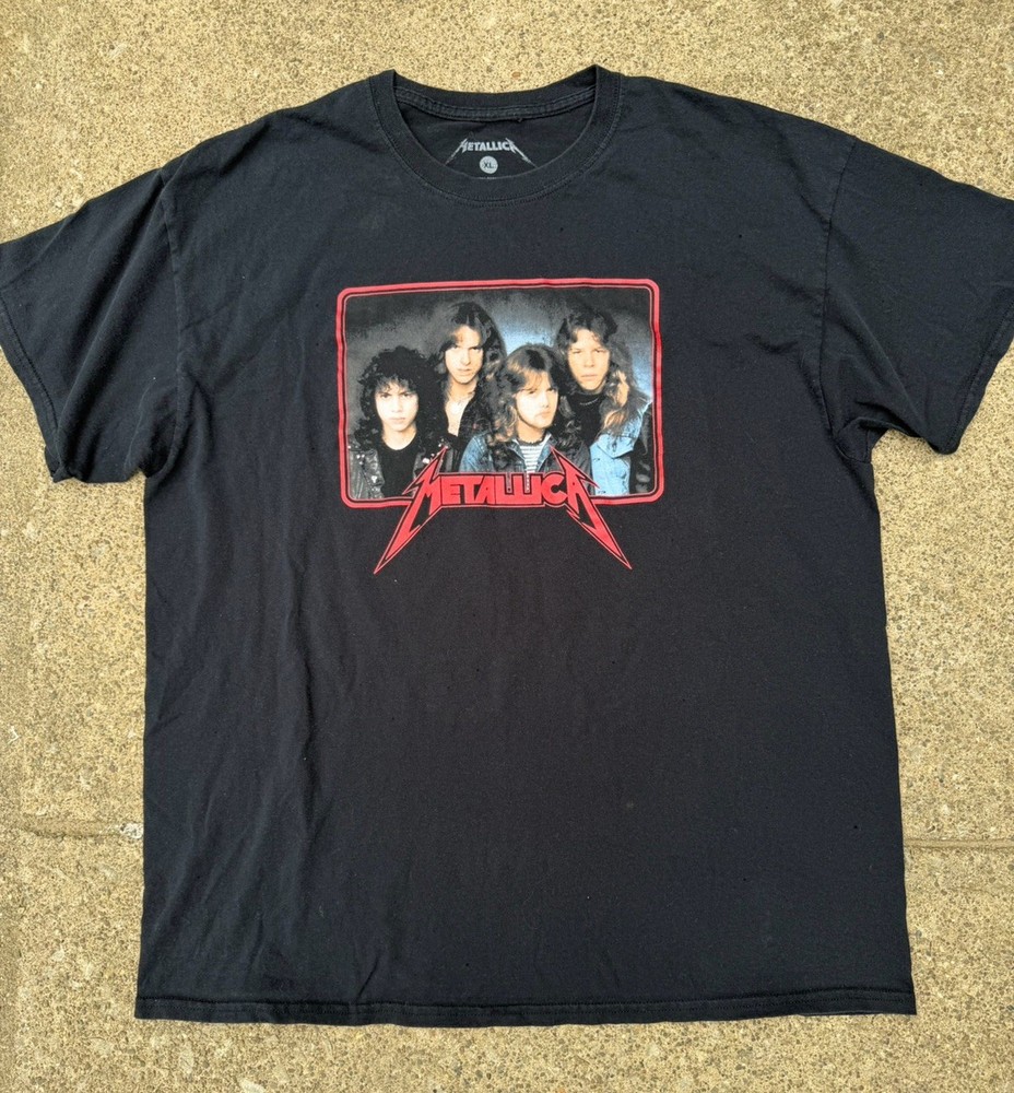 Metallic Band T-shirt, Size XL, Official Metallic Merch