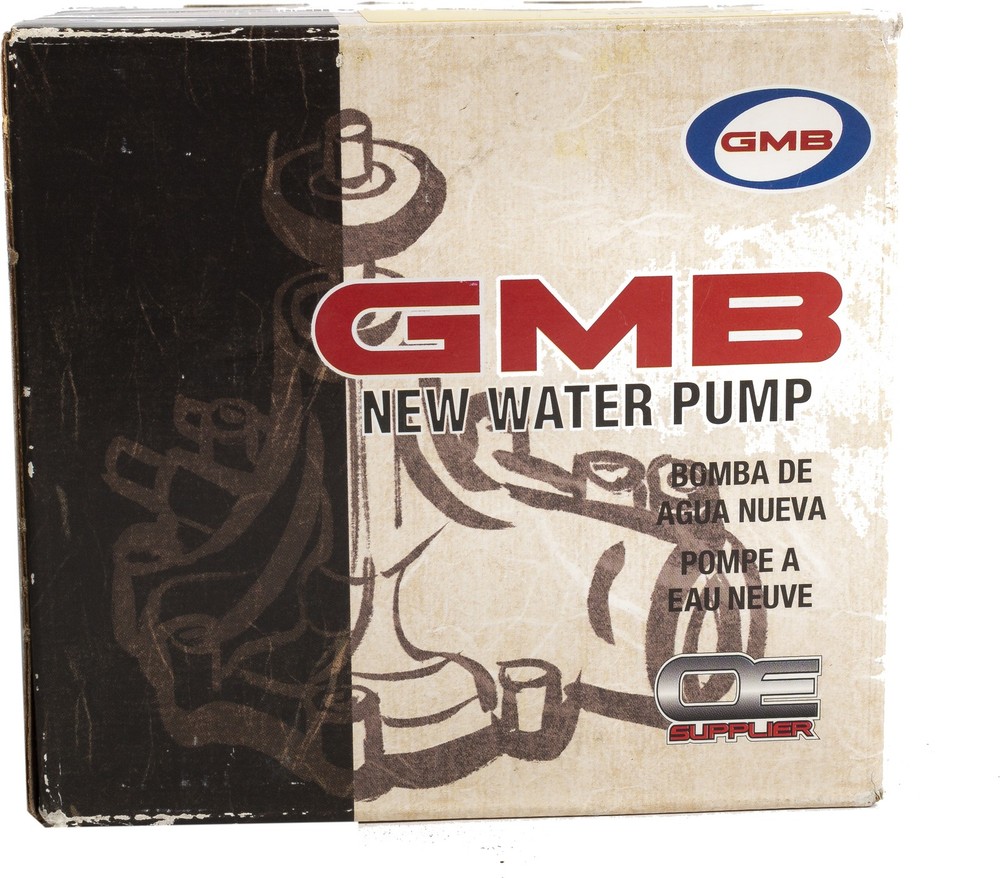 GMB Automotive Engine Water Pump Model ID Number 165-1340